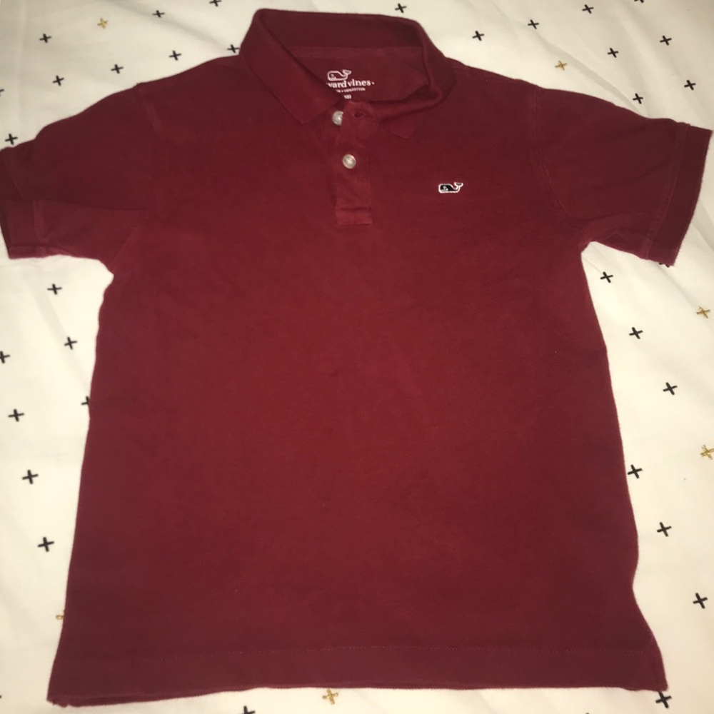 Vineyard Vines Garnet Polo - Picture 3 of 4